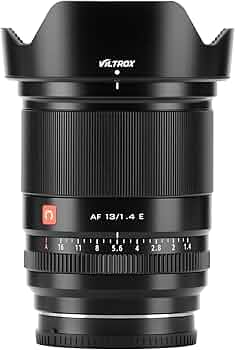 Amazon | VILTROX AF 13mm F1.4 Eマウント レンズ Sony 超広角